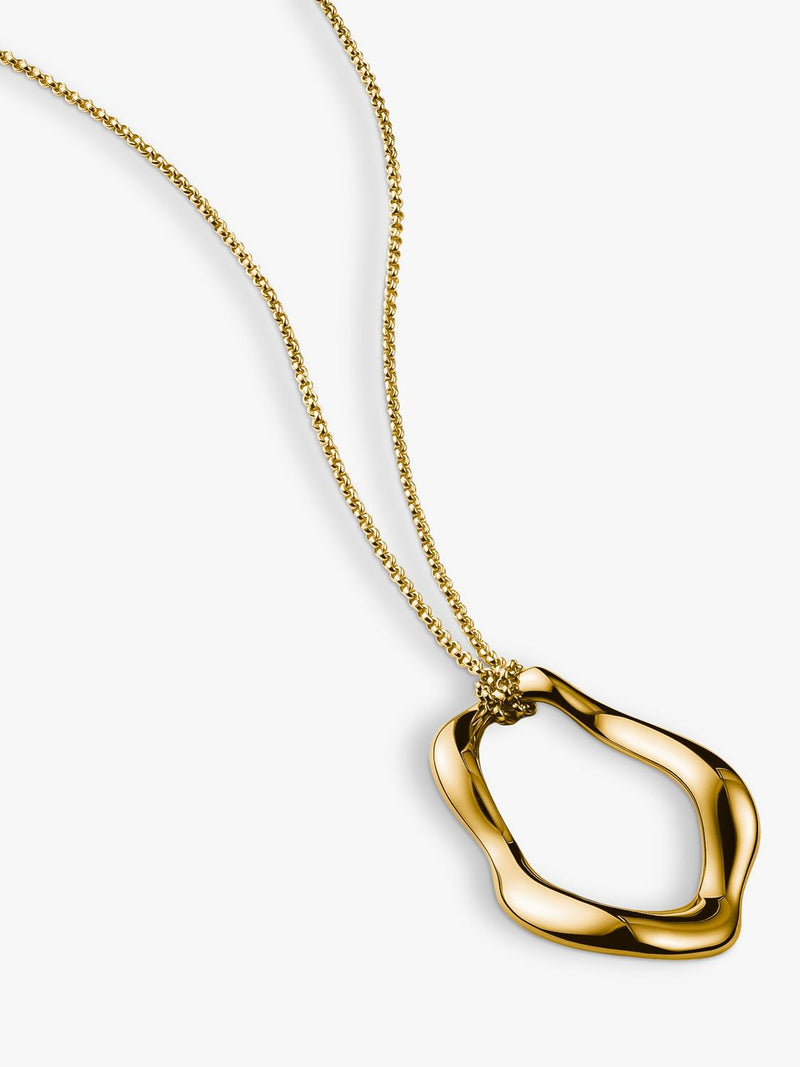 THOMAS SABO open pendant necklace gold, 70cm, imported from the UK