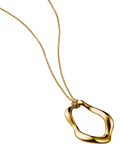 THOMAS SABO open pendant necklace gold, 70cm, imported from the UK