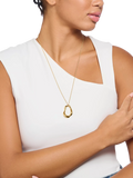 THOMAS SABO open pendant necklace gold, 70cm, imported from the UK