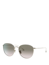 John Lewis Giorgio Armani AR6114 Women's Oval Gradient Sunglasses Pale Gold/Green- Buy online at McGrocer