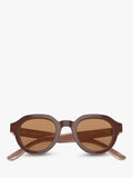 Giorgio Armani oval sunglasses marble brown 46mm - British product