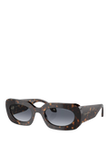 Giorgio Armani rectangular sunglasses 52mm Havana Blue (British brand)