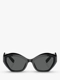 Giorgio Armani butterfly sunglasses black acetate 54mm, imported from the UK