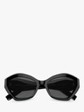 Giorgio Armani butterfly sunglasses black acetate 54mm, imported from the UK