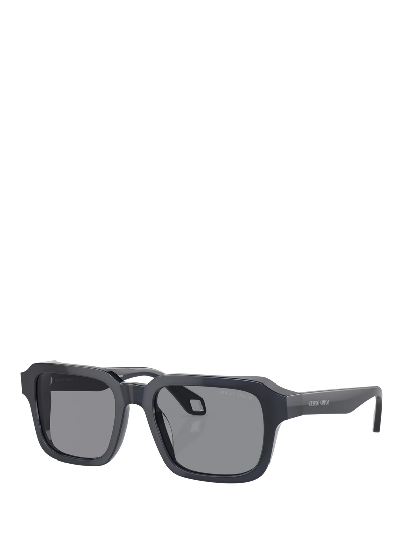 Giorgio Armani square blue acetate sunglasses, UK version