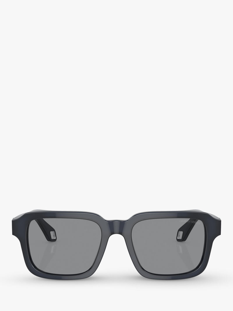 Giorgio Armani square blue acetate sunglasses, UK version