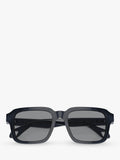 Giorgio Armani square blue acetate sunglasses, UK version
