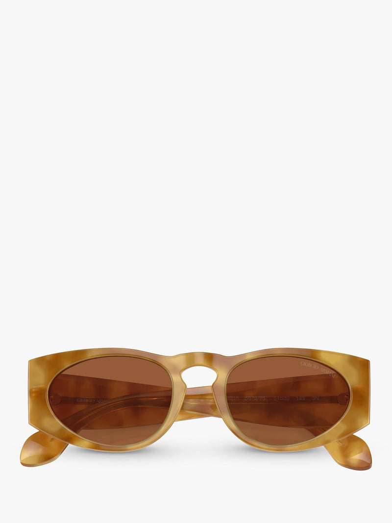 Giorgio Armani rectangular sunglasses 51mm, imported from the UK