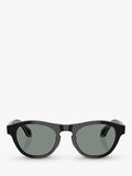 Giorgio Armani oval sunglasses black grey, UK version