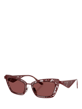 John Lewis Dolce & Gabbana DG2311 Women's Cat Eye Sunglasses Bordeaux/Red- Buy online at McGrocer