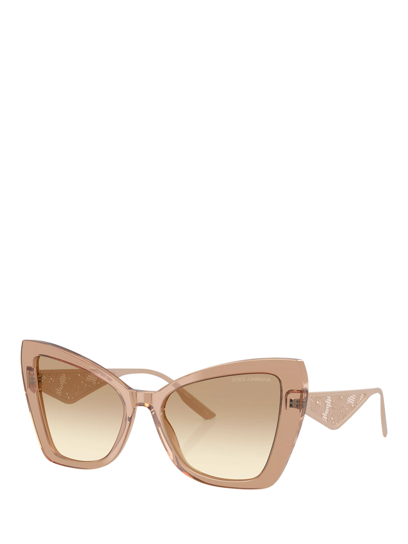 Dolce & Gabbana cat eye gradient sunglasses, imported from the UK