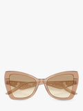 Dolce & Gabbana cat eye gradient sunglasses, imported from the UK