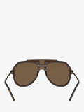 Dolce & Gabbana aviator sunglasses brown frame 45mm, imported from the UK