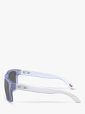 Oakley OO9102 rectangular sunglasses in blue, imported from the UK