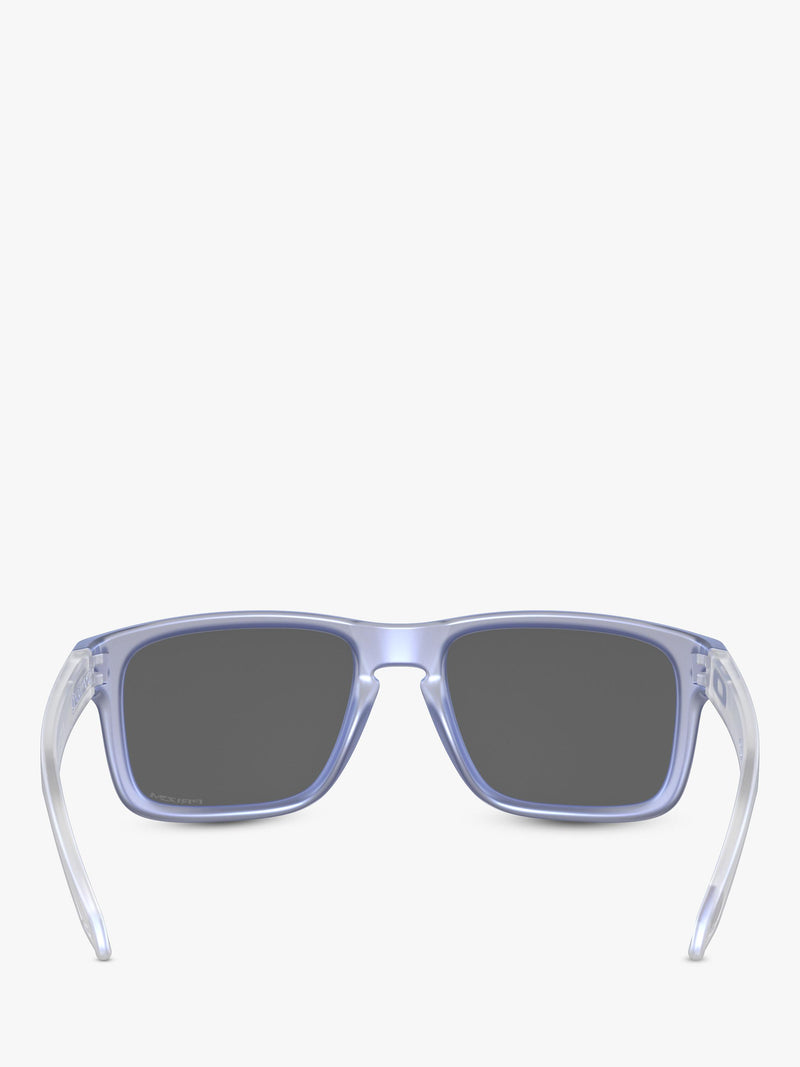 Oakley OO9102 rectangular sunglasses in blue, imported from the UK