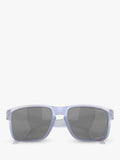Oakley OO9102 rectangular sunglasses in blue, imported from the UK