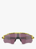 Oakley OO9208 irregular sunglasses yellow frame, imported from the UK