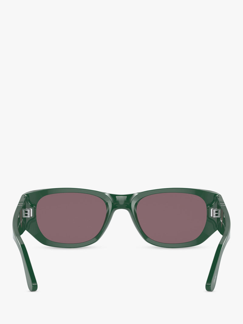 Persol PO3307S pillow sunglasses green frame 52mm, UK version