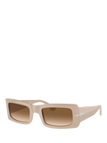 Persol rectangular sunglasses in beige brown - British product