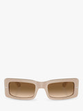 Persol rectangular sunglasses in beige brown - British product