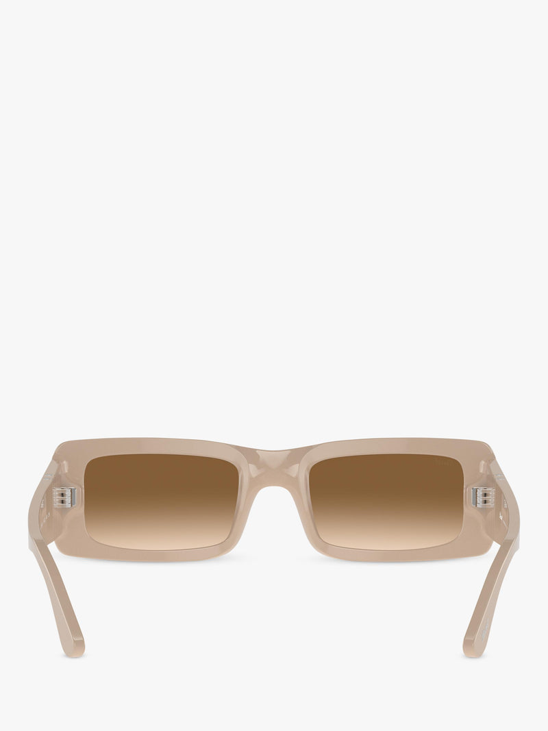 Persol rectangular sunglasses in beige brown - British product