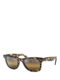 Ray-Ban Polarised Wayfarer sunglasses Yellow Havana, imported from the UK
