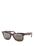 Ray-Ban RB2140 D-Frame sunglasses transparent pink, UK version