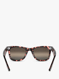 Ray-Ban RB2140 D-Frame sunglasses transparent pink, UK version