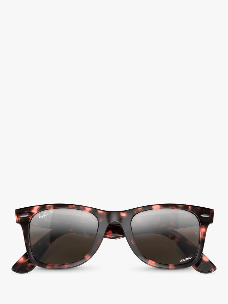 Ray-Ban RB2140 D-Frame sunglasses transparent pink, UK version
