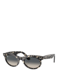 Ray-Ban oval sunglasses RB2242 Grey Havana (British brand)
