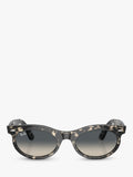 Ray-Ban oval sunglasses RB2242 Grey Havana (British brand)