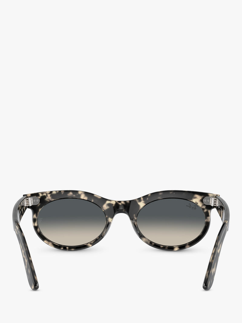 Ray-Ban oval sunglasses RB2242 Grey Havana (British brand)