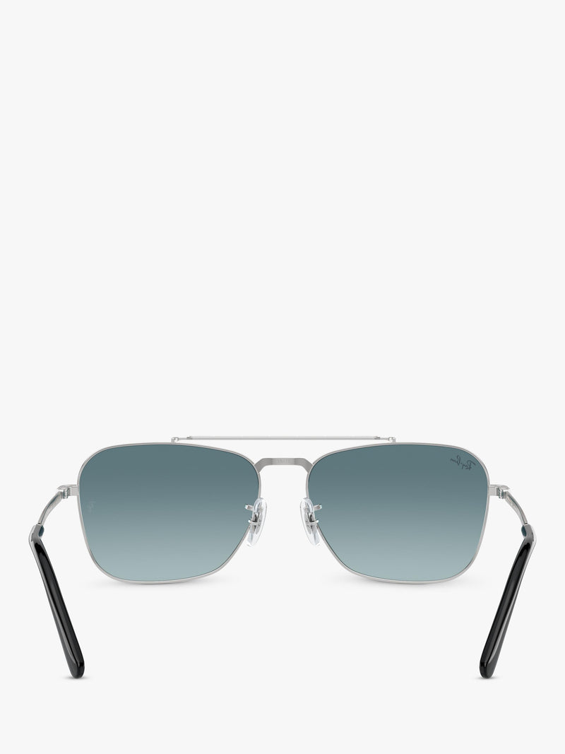Ray-Ban RB3636 round sunglasses silver - British product
