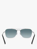 Ray-Ban RB3636 round sunglasses silver - British product