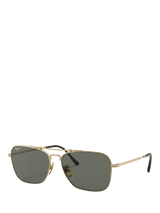 John Lewis Ray-Ban RB8136 Gold Classic Sunglasses, 58mm- Buy online at McGrocer