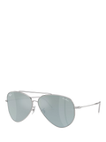 Ray-Ban aviator reverse sunglasses silver (British brand)