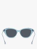 Swarovski cat eye sunglasses Opal Light Blue/Grey - British product