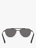 Swarovski polarised oval sunglasses black grey 53mm, imported from the UK