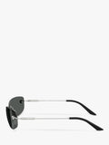Versace silver sunglasses irregular frame - British product