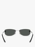 Versace silver sunglasses irregular frame - British product