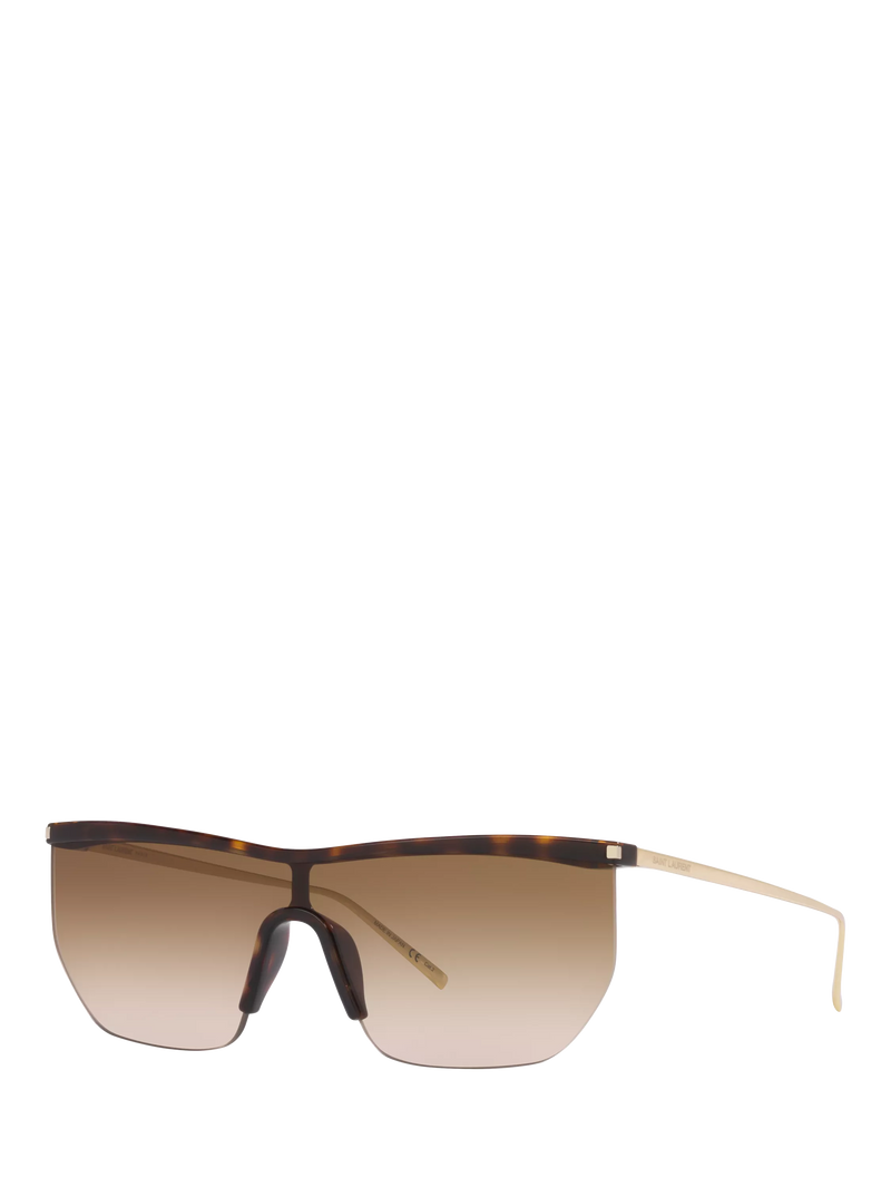 Yves Saint Laurent women's irregular gradient sunglasses 90mm (British brand)