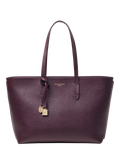 Aspinal of London fig leather tote bag - British product