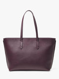 Aspinal of London fig leather tote bag - British product