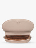 Aspinal of London Stella Satchel crossbody bag in brown leather - British product