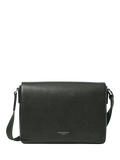 Aspinal of London Reporter Leather Satchel, full-grain leather (British brand)
