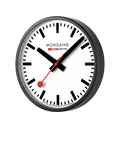 Mondaine official Swiss railways wall clock 25cm, imported from the UK
