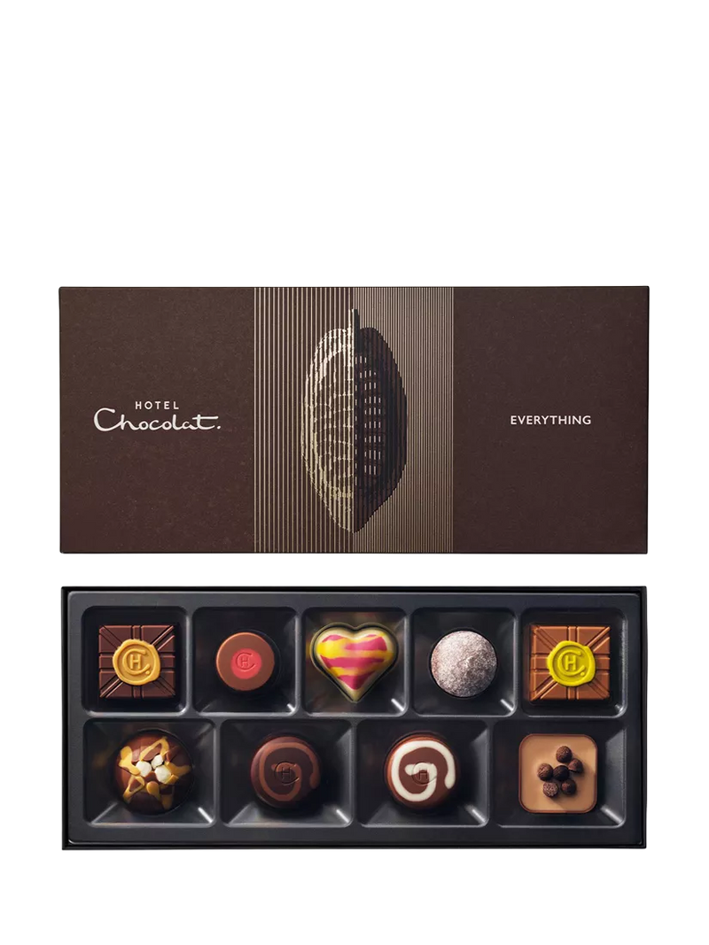Hotel Chocolat chocolate box 9-piece 110g (British brand)