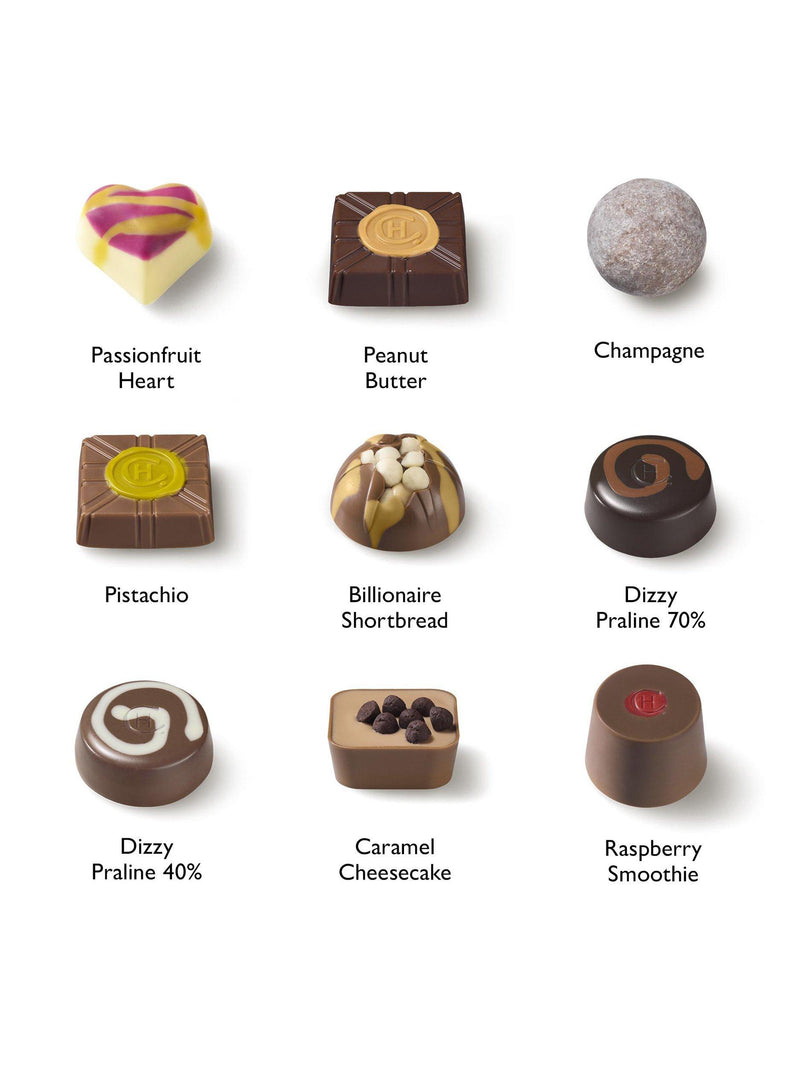 Hotel Chocolat chocolate box 9-piece 110g (British brand)