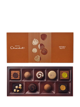 John Lewis Hotel Chocolat Notably Nutty Chocolate Box 9-Piece 105g- Buy online at McGrocer