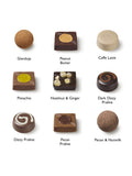 Hotel Chocolat nutty chocolate box 9-piece 105g, UK version